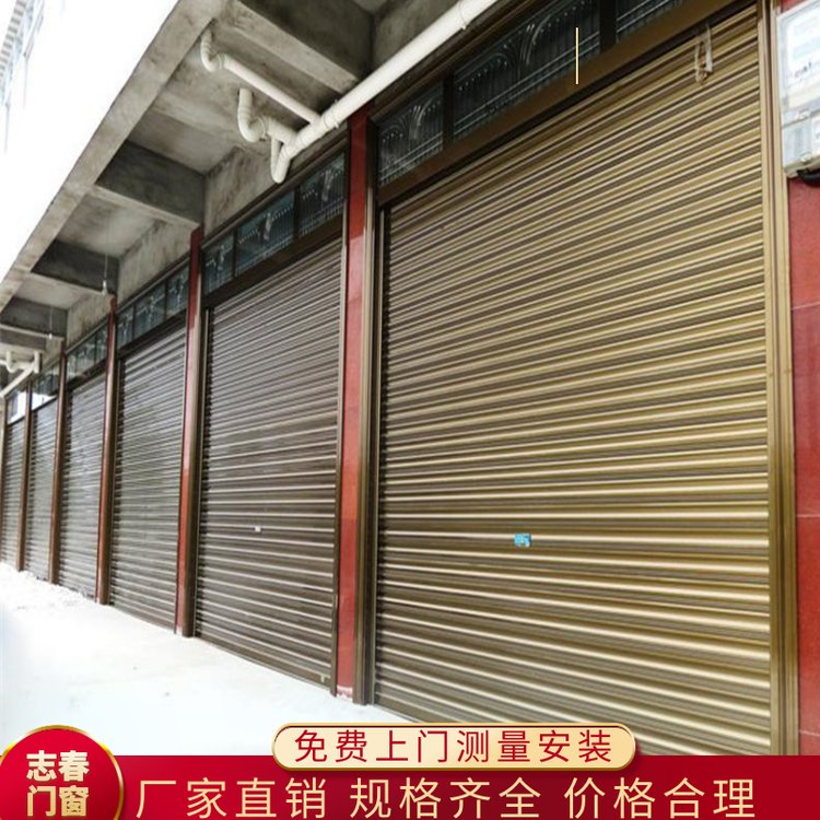 隔热家用钢质单门 耐磨防烟防火卷帘门规格齐全 实力工厂