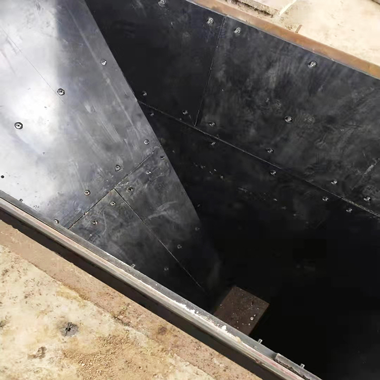 煤仓衬板聚乙烯阻燃自润滑耐磨垫板施工安装高分子pe料斗车厢衬板