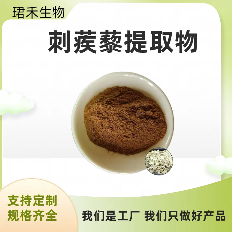 刺蒺藜提取物 浸膏粉 刺蒺藜皂甙 溶解性好 多规格可定制 食品级原料