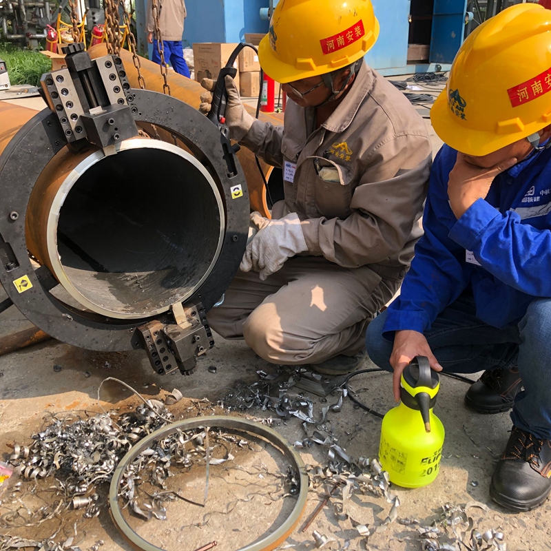外夹式坡口机 石油化工可用 易沃克 ESCG 408