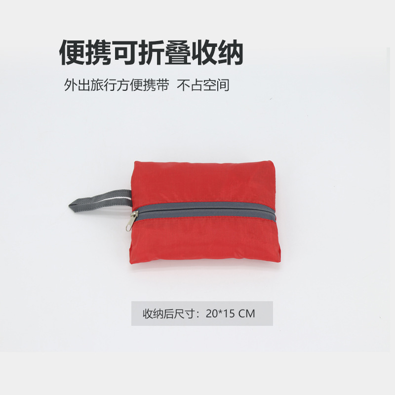 户外收纳包可折叠便携运动包 野营衣服收纳袋圆筒手提包一件代发