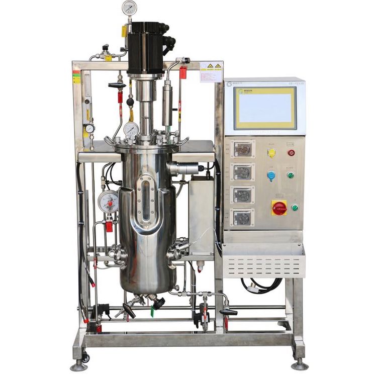 10L-50L二级发酵系统 生物发酵罐 发酵设备 顾信生物
