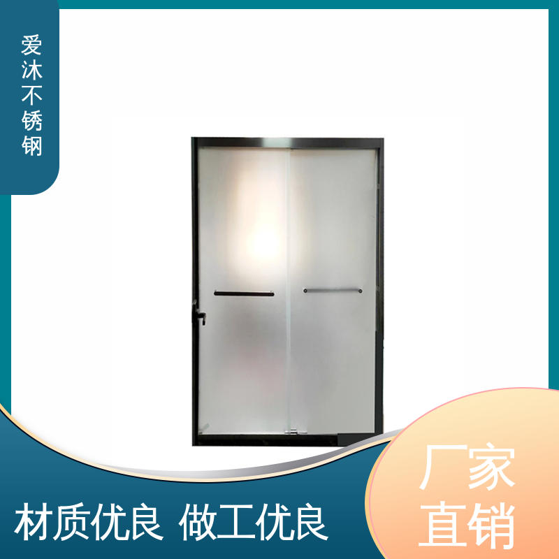 爱沐厂家 推拉玻璃门 淋浴房 防腐防霉 节省空间