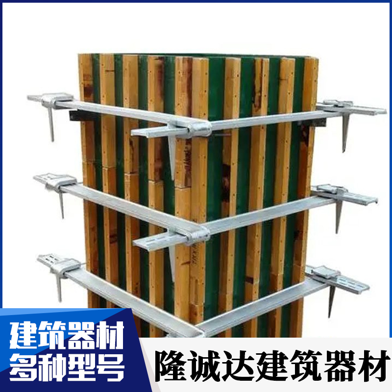 新型方柱扣木工方柱夹具产量大 表面可镀锌 隆诚达建材