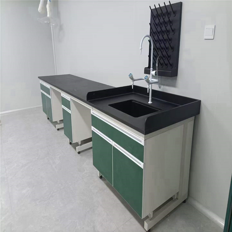 LUMI 耐腐蚀钢木实验台 实验室工作台中央实验桌