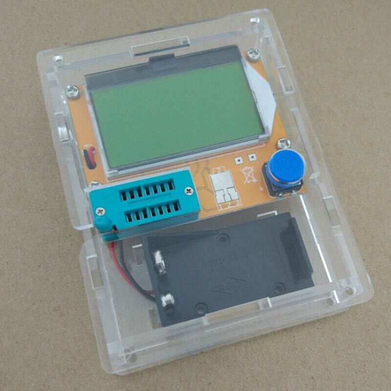 新品能带扣晶体管外壳测试仪esr-检测仪电感 lcrt4电Z阻电容定制