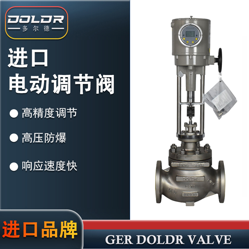 进口电动调节阀 控制精度高响应速度快 德国多尔德DOLDR
