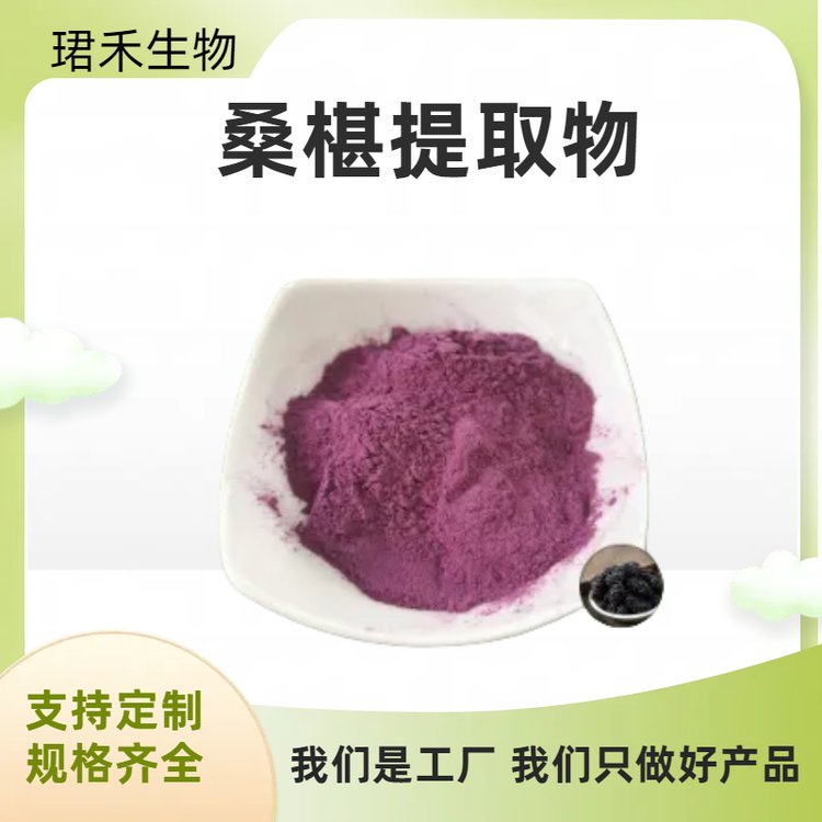 桑葚提取物 水溶性桑葚果粉 花青素 食品饮料原料 可定制
