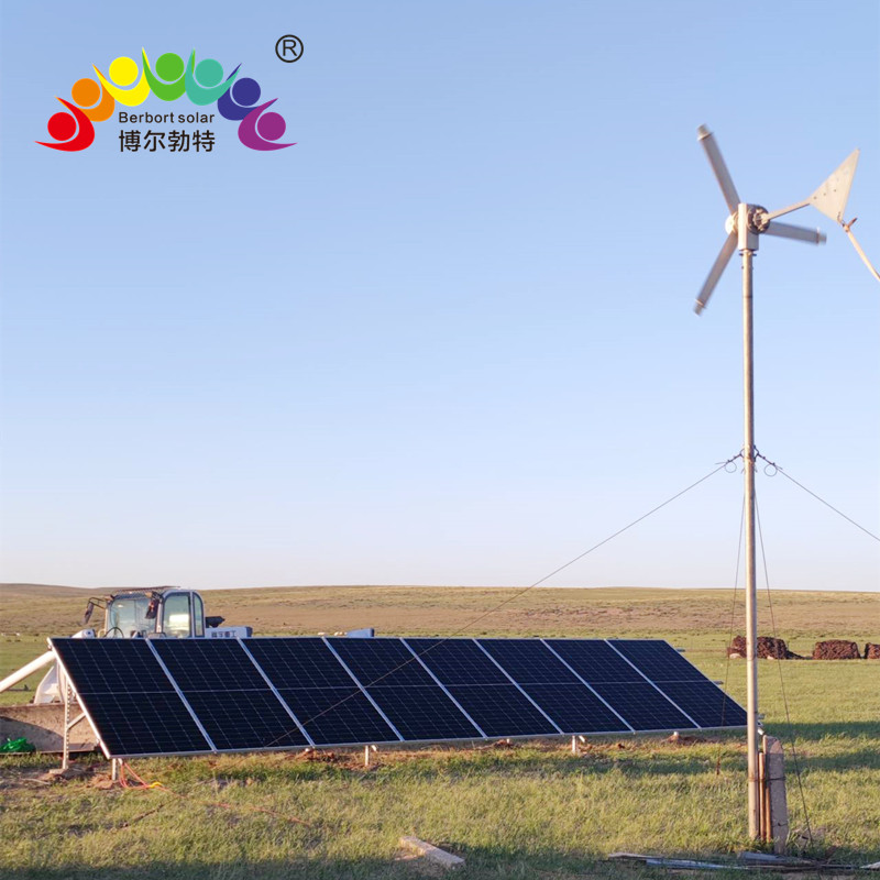 博尔勃特离并网风光互补发电系统 家庭牧场太阳能离网供电系统厂家