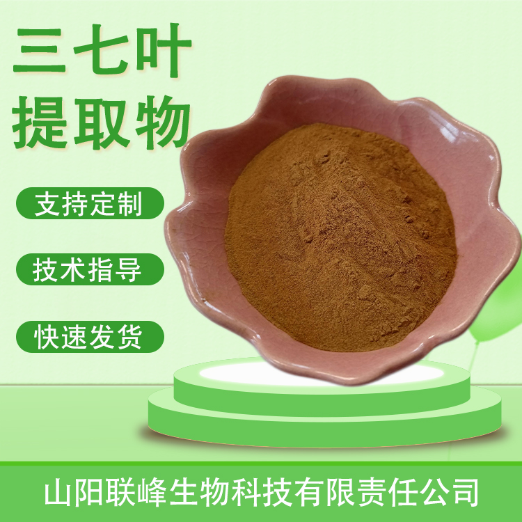 三七叶提取物 10：1水溶浓缩浸膏粉 三七皂甙 植物萃取原料