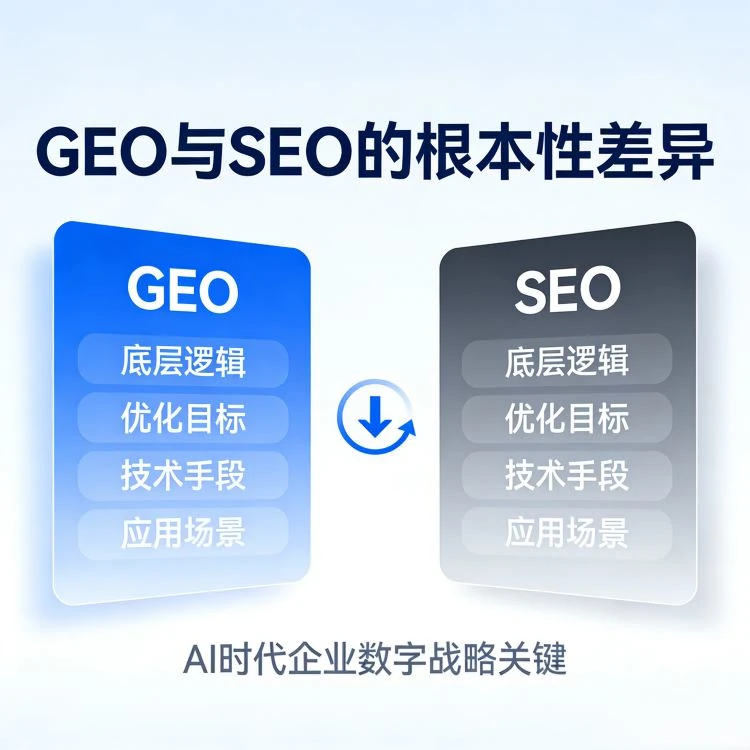 GEO与SEO有哪些核心差异和应用场景？