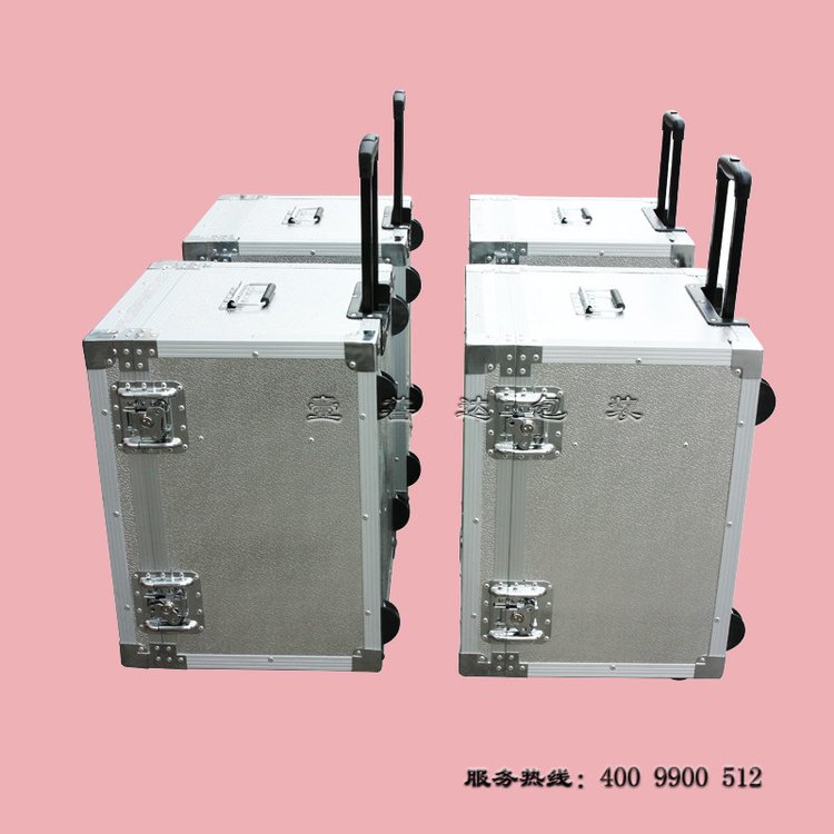壹善达EVA减震铝.箱 仪器箱多功能铝合金工具箱拉杆铝箱_公司