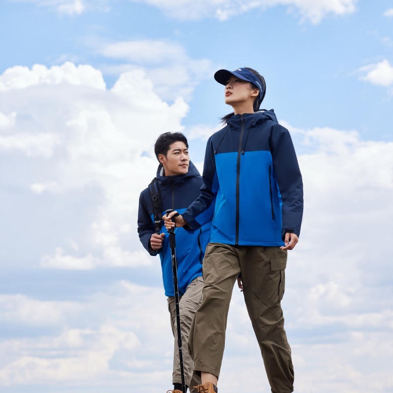 锦丹 中|山 一体式冲锋衣 简约领口设计 立体有型 专注团体服定制