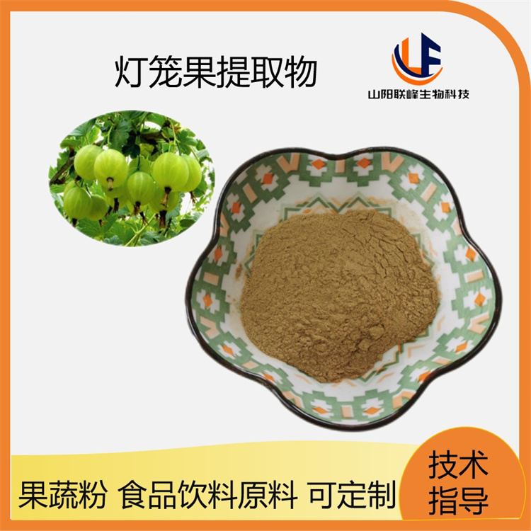 灯笼果提取物 醋栗水溶粉 醋栗粉 灯笼果粉 联峰生物