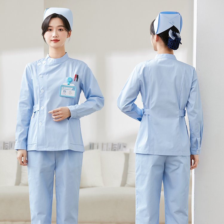 美斯尼 医院白大褂护士服短袖长袖医生服药房院工作服套装款
