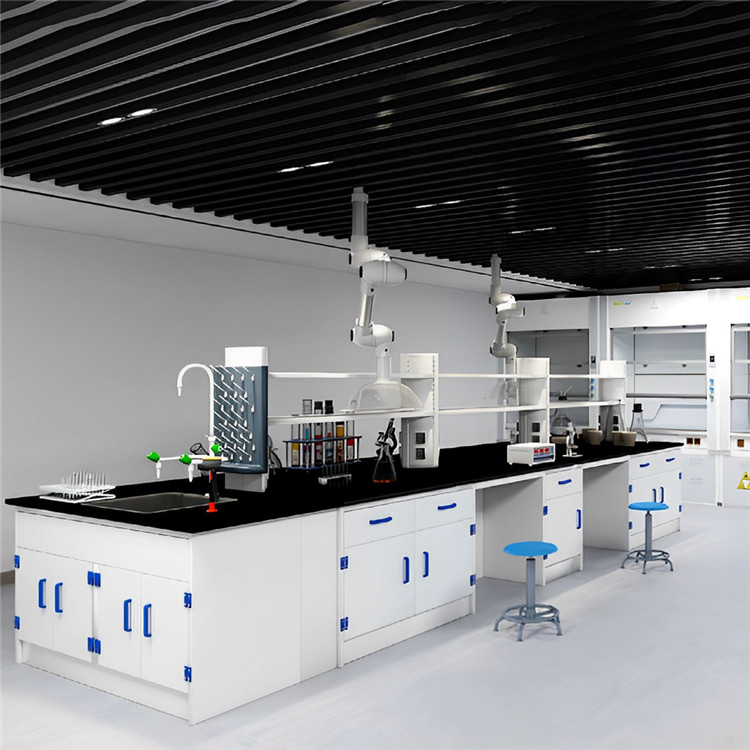 LUMI 药品生产研发 耐酸碱实验家具 PP化学实验台