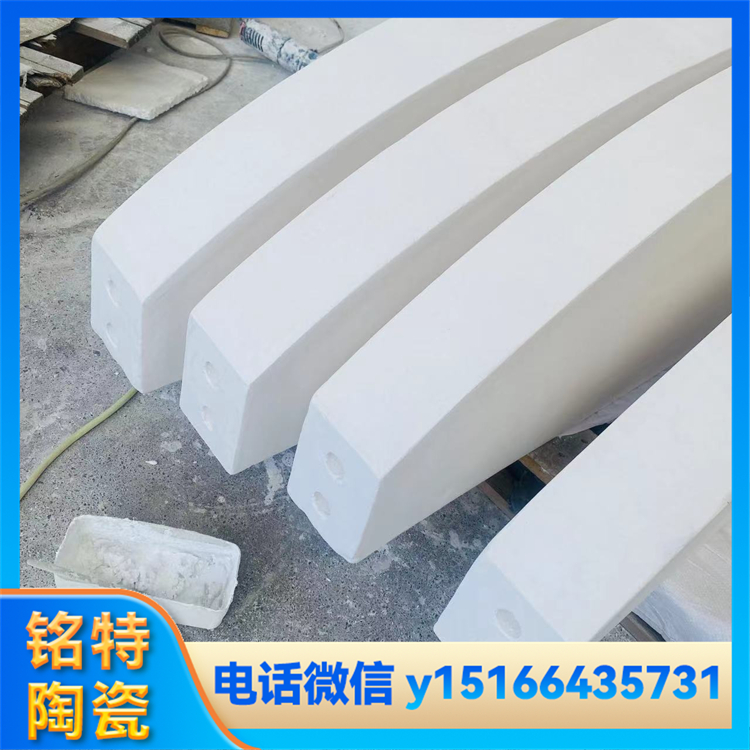 防火精美高强度挡火板 有色金属行业粉体烧结专用 铭特陶瓷