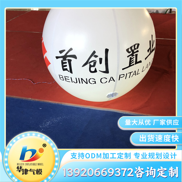 pvc彩绘小气球 落地球 庆典活动装饰道具 可定制图案