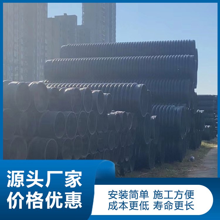 黑色克拉管 污水管 乡村建设用 塑性好 强度高 发货迅速 荣创