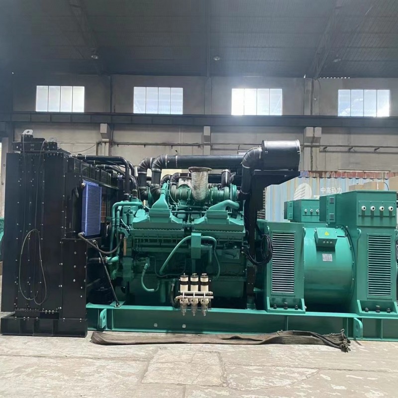 高压10KV康明斯二手柴油发电机组1800kw 煤矿消防验收包安装调试