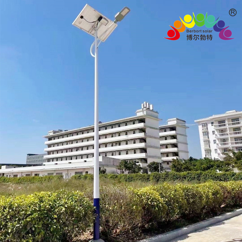 博尔勃特LED灯箱公园小区道路户外照明中国结太阳能路灯厂家批发