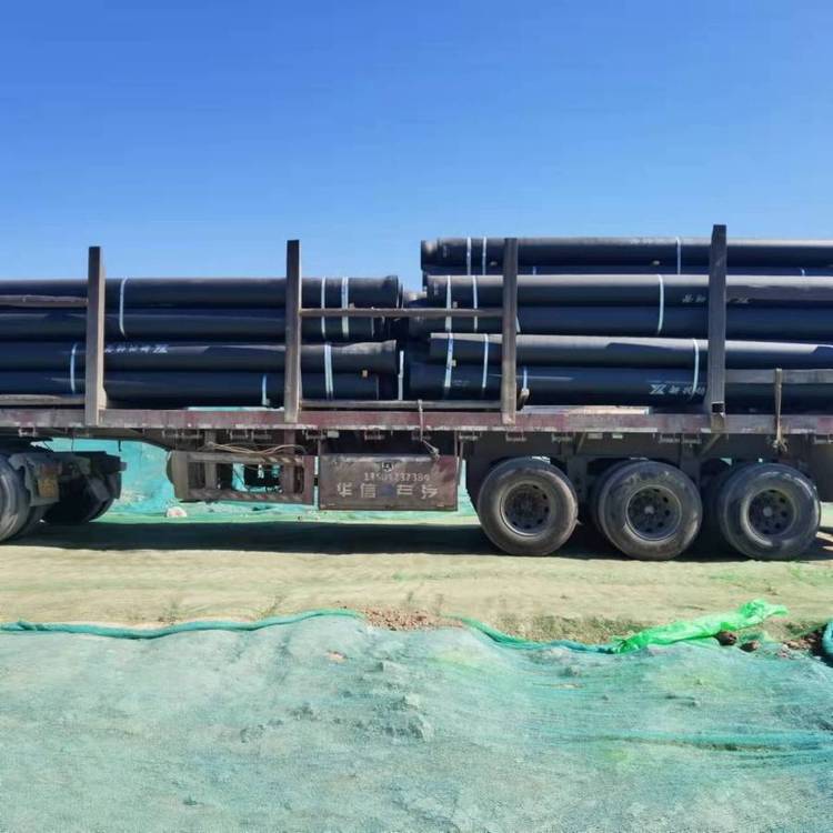 晨晖 球墨铸铁 给水管 冶金钢 材管 材铸管灰色，黑色