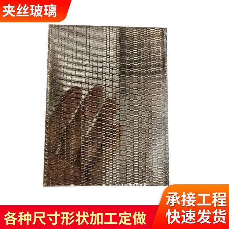 琪艺 双层夹丝玻璃 钢化玻璃屏风 酒店艺术玻璃隔断墙 夹娟钢化玻璃