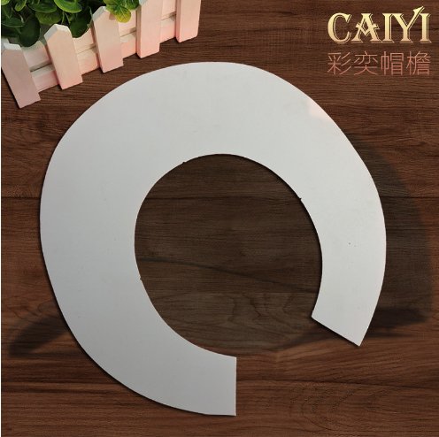 彩奕各种遮阳帽用帽舌塑料板超轻柔韧性好 厂家支持定制