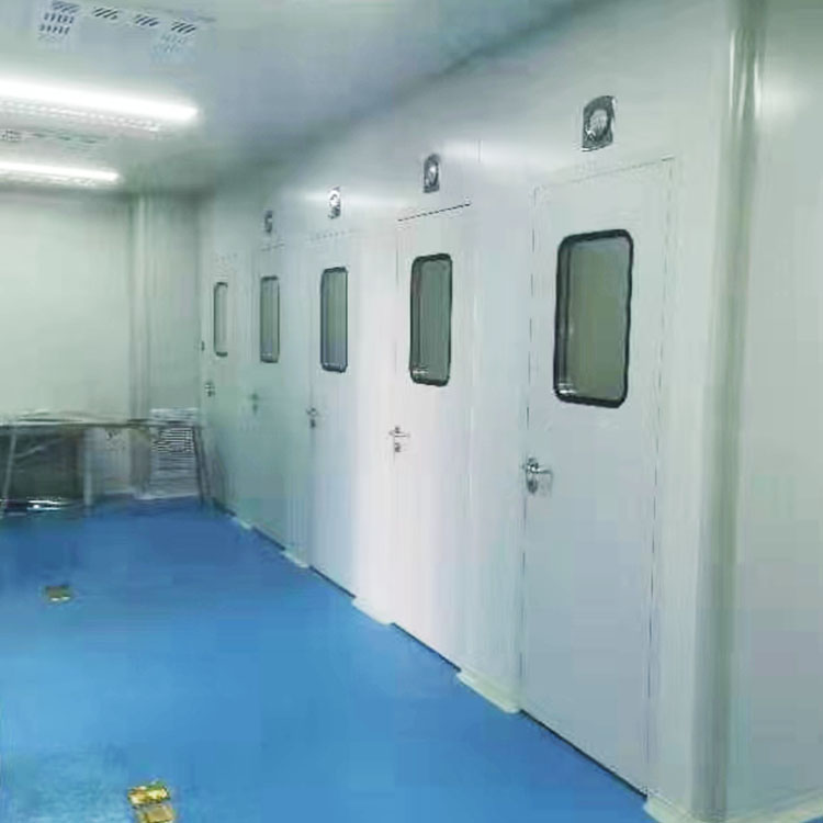 净化钢制门 洁净车间门 无尘车间手术室通道子母白色单开