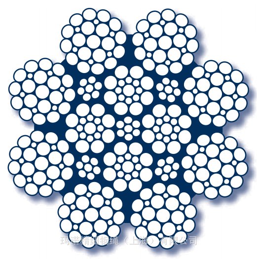渔业专用锌铝合金钢丝绳