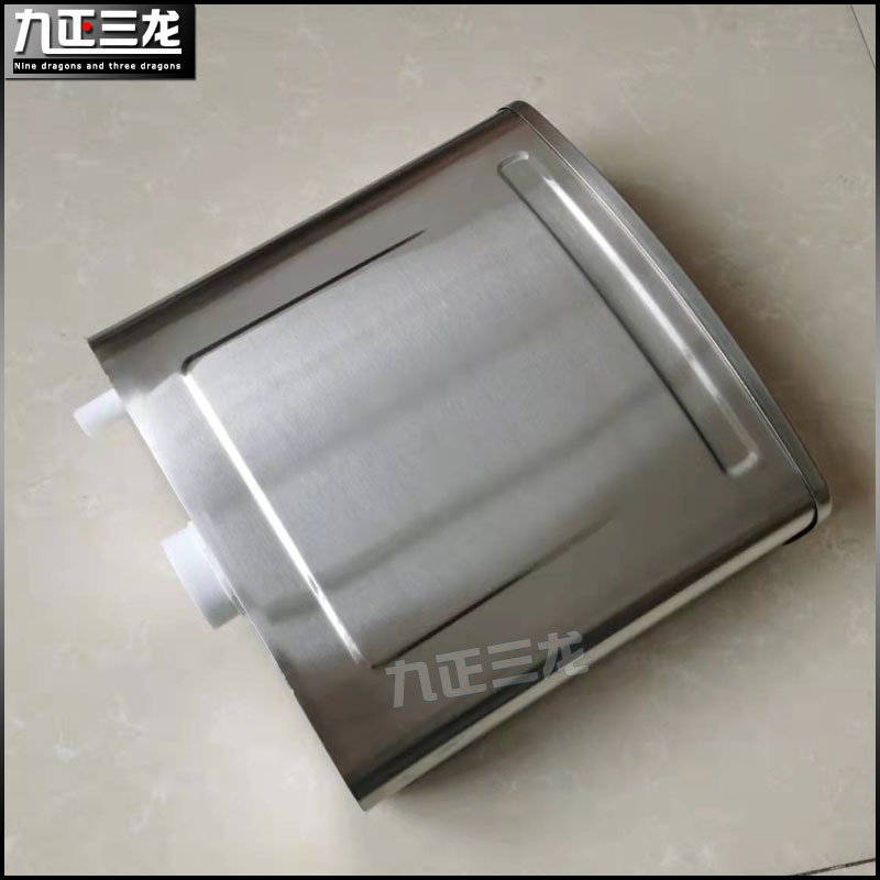 九正三龙 不锈钢蹲便器水箱厕所方形白钢箱节能双按式蹲便马桶