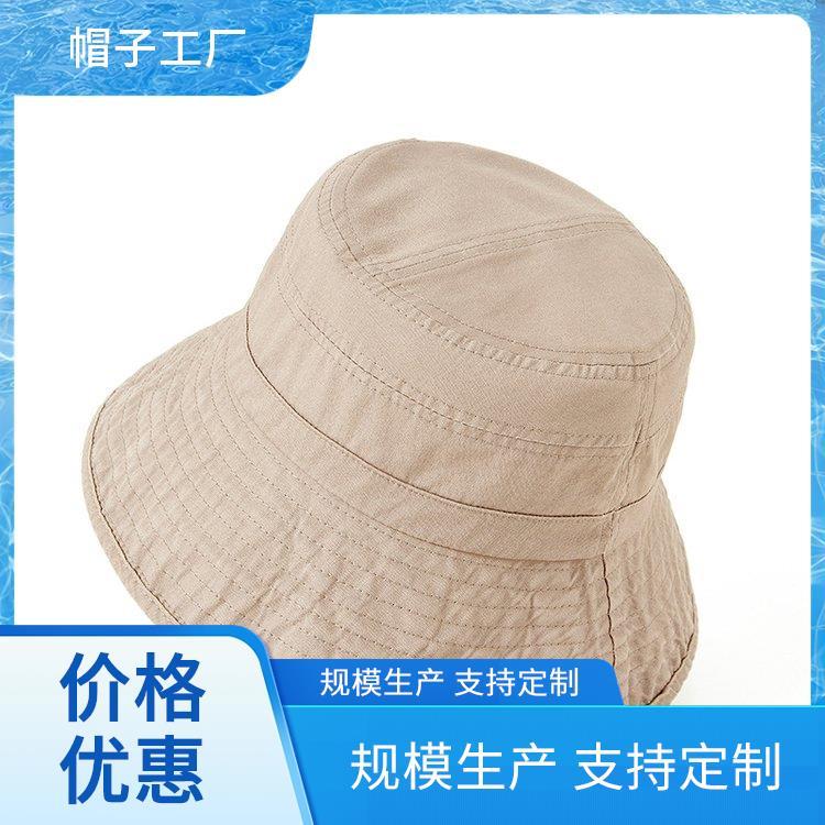 渔夫帽帽型 印字刺绣免费设计 休闲户外 骑行帽 鸭舌刺绣