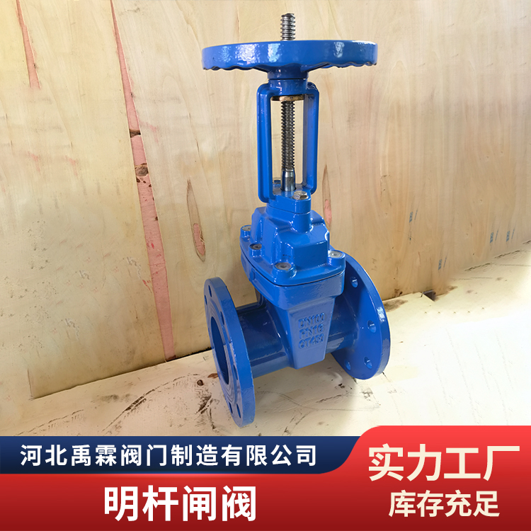 暗杆闸阀球 排水手动 软密封阀 铸铁材质 阀杆升降式 禹霖