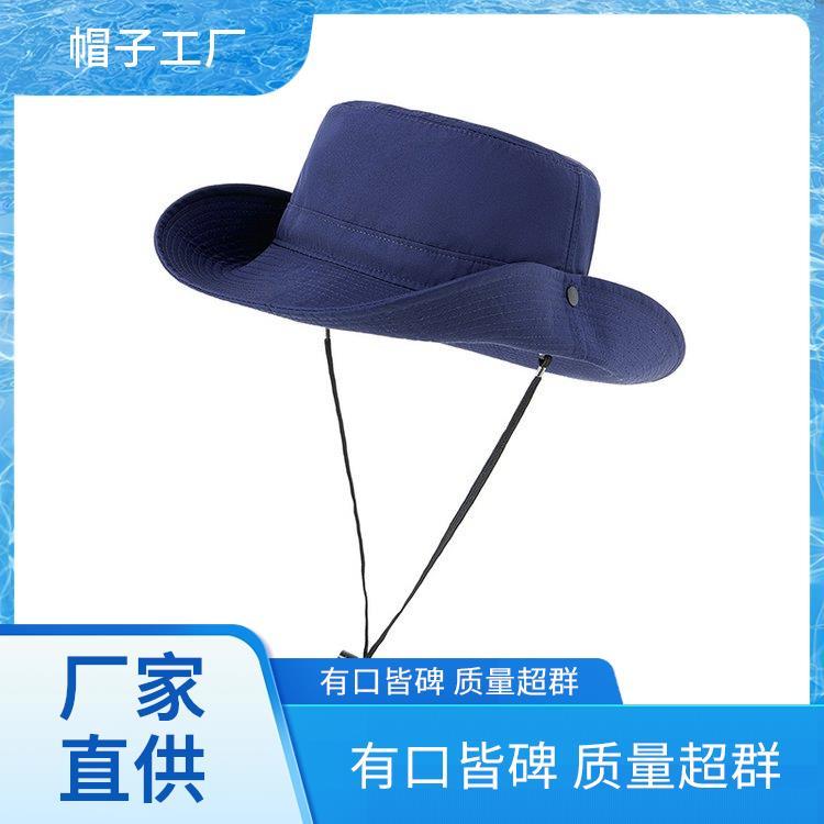 帽子工厂 简约棉质 渔夫帽厂家 印字刺绣免费设计