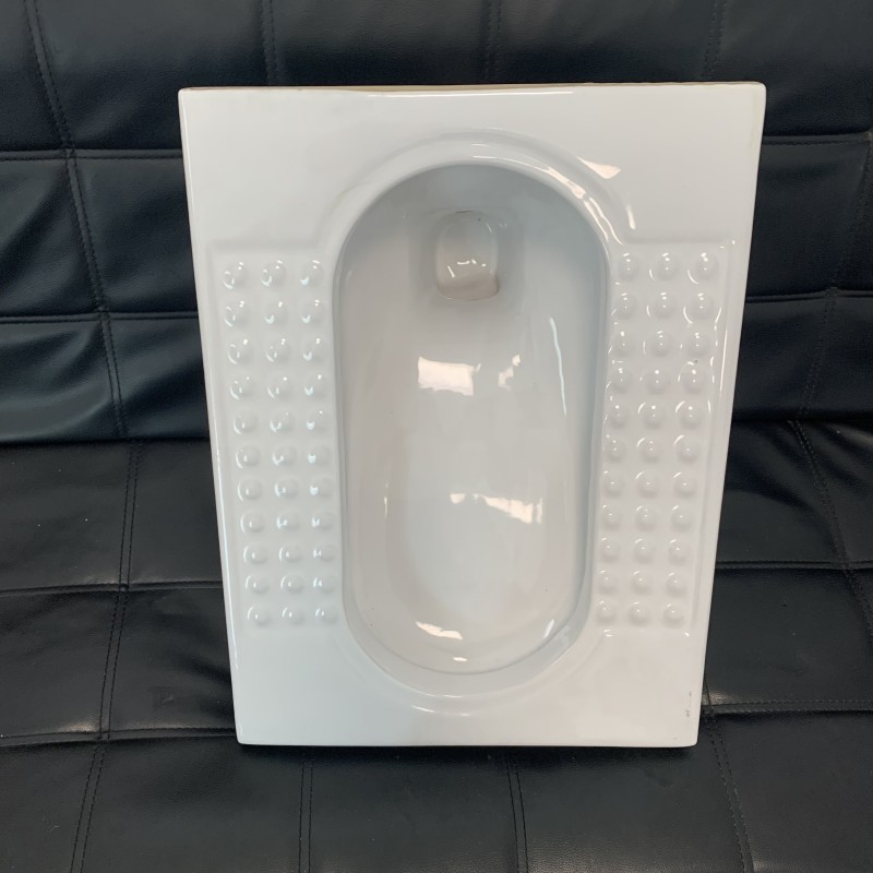 家用陶瓷蹲便器农村卫生间防臭工程带存水弯蹲坑超薄s弯蹲便