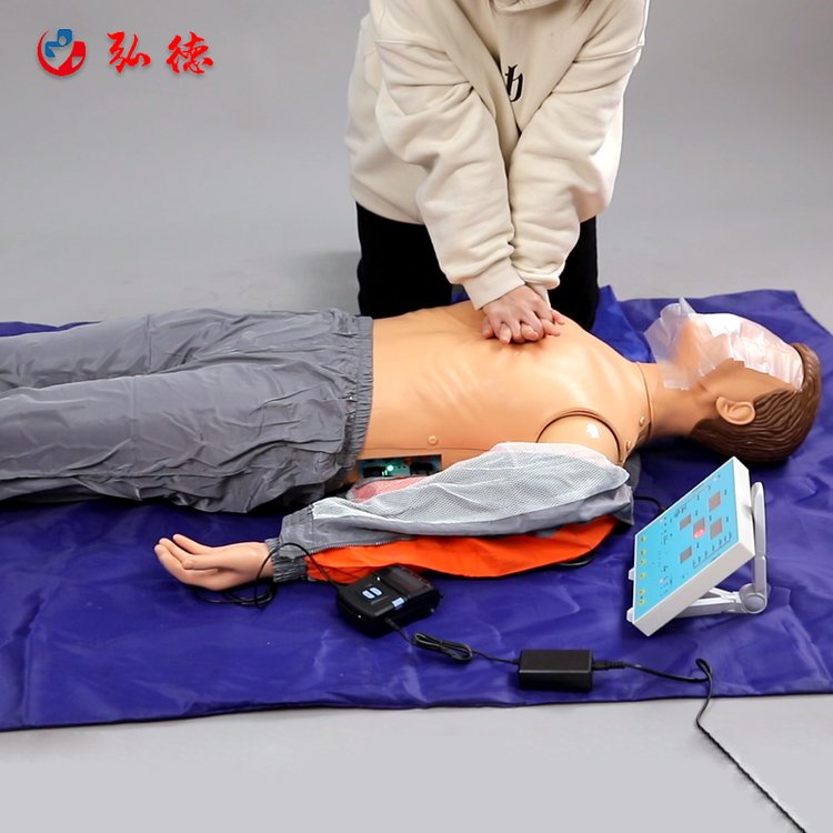 HD/CPR400S高级电脑心肺复苏模拟人医用假人急救训练操作橡皮模型