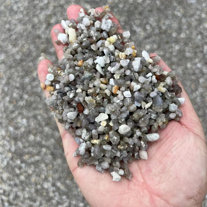 特种混凝土石英砂6目颜色米黄SYS-09源头工厂生产批发