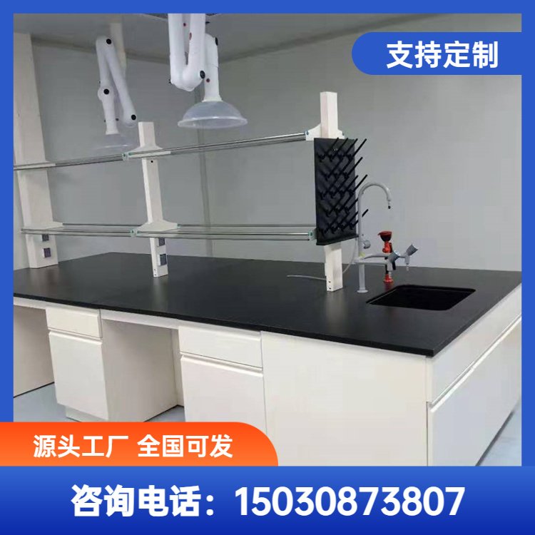 独立全钢实验台 边台 实验室工作台 耐酸碱腐蚀 可定做
