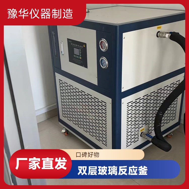 豫华仪器制造 快速物料循环泵 双层玻璃反应釜 30L - 强化物料交换