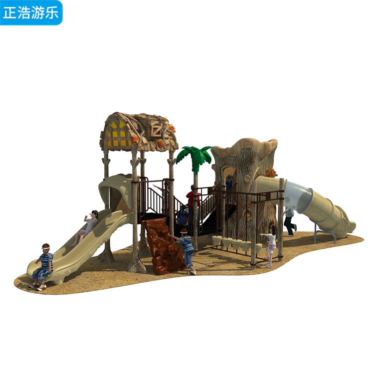 非标定制幼儿园组合滑梯 大型户外小区儿童塑料小博士游乐设备