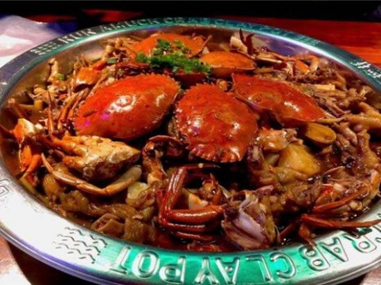 阿禧家肉蟹煲