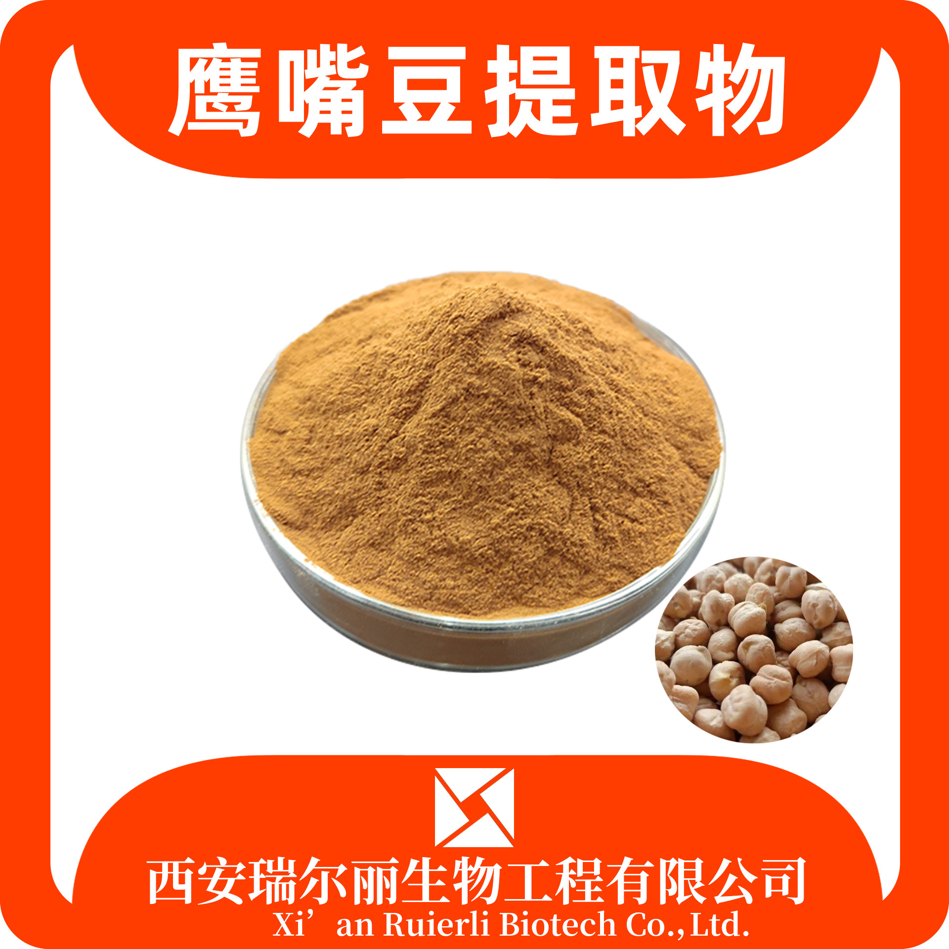 鹰嘴豆提取物10：1鹰嘴豆粉 鹰嘴豆蛋白 速溶浓缩粉 源头厂家