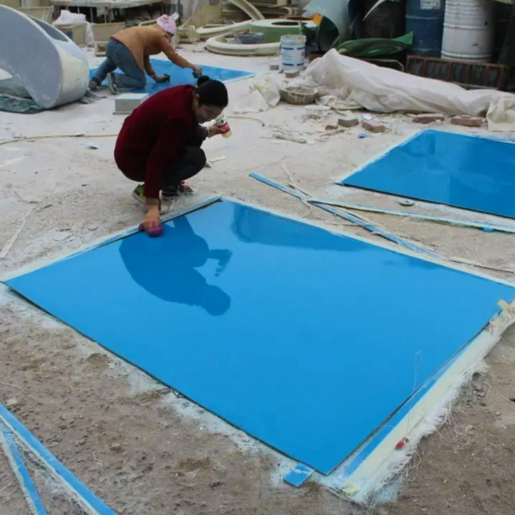 防腐玻璃钢平板盖 污水池除臭盖板 密封地沟盖排水盖加工定制