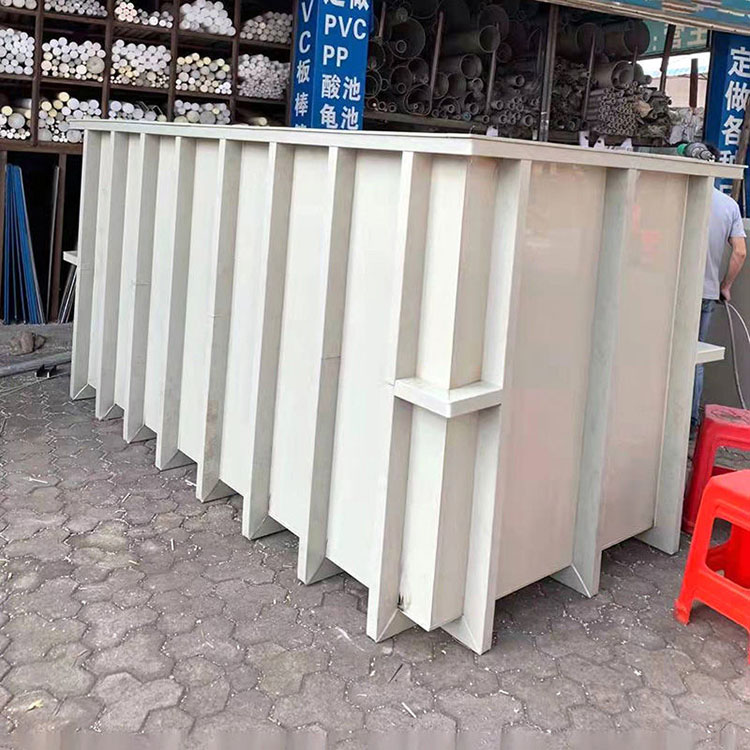 白色PP焊接蓄水箱 海产品pp塑料水槽 鱼苗虾苗养殖箱