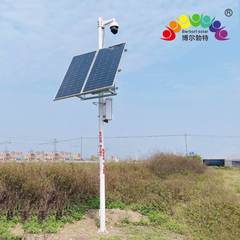 博尔勃特自然保护区太阳能监控供电系统 风光互补光伏发电系统厂家