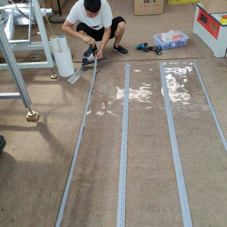 阔海 隔热自动闭合防风磁铁PVC磁性自吸 防蚊防蝇软门帘