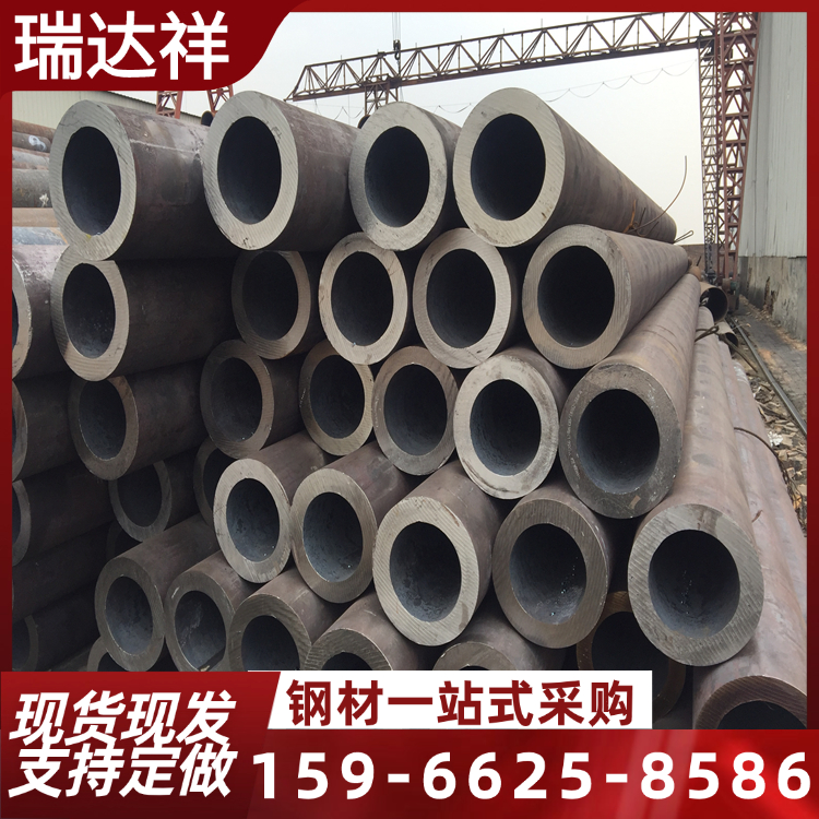 源头厂家生产 20Cr 40Cr厚壁无缝钢管 高压合金无缝管大口径可定制