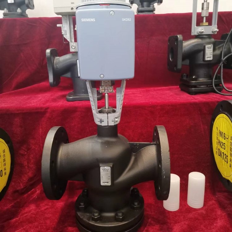 西门子混装蒸汽调节阀WCB阀体 DN20-DN400 耐温300℃ 铸钢PN16/PN25