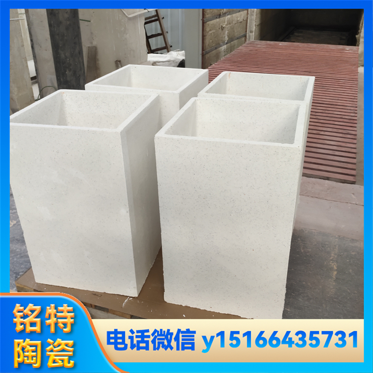 1700°高温刚玉莫来石坩埚 厂家定制各种规格 铭特陶瓷
