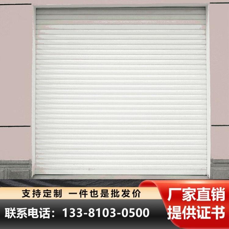 厂房抗风卷帘门 高强度电动抗压抗风卷帘门 仓库车间抗风卷帘门